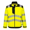 PW3 Warnschutz Arbeitsjacke, T500, Gelb/Schwarz, Größe XL